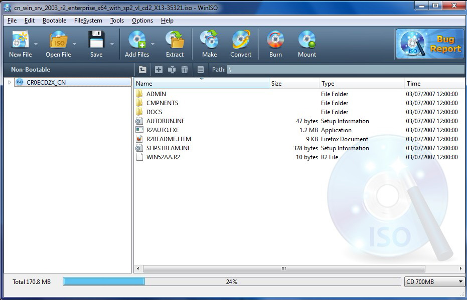 WinISO 7.1.1.8357 Crack With Registration Code Free Download